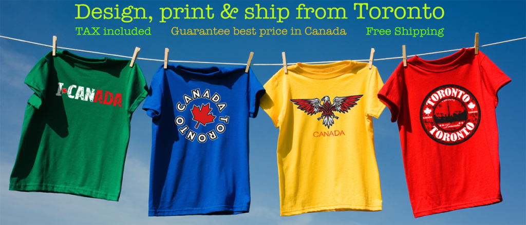 DTG printing on T-shirt